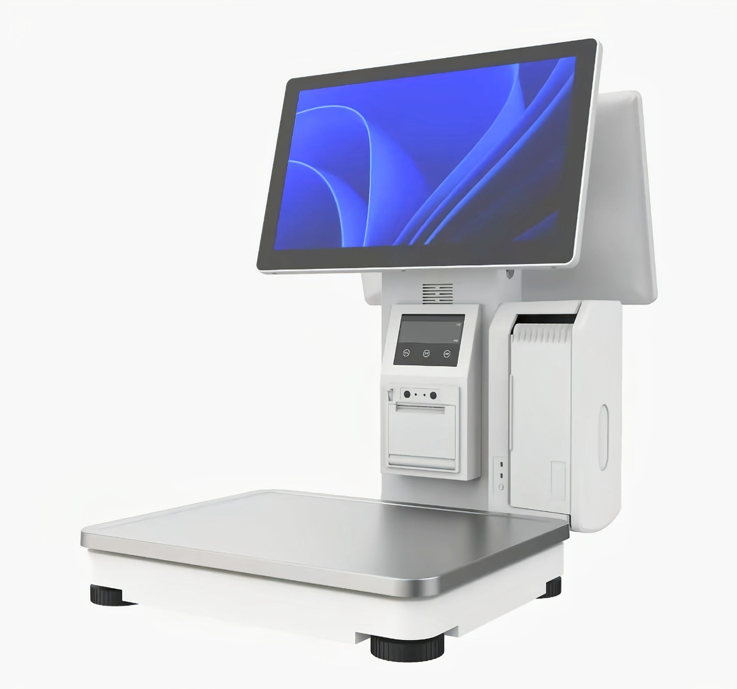 NB-ES8 15.6inch Electronic Weighing Scale built label printer Touch Screen