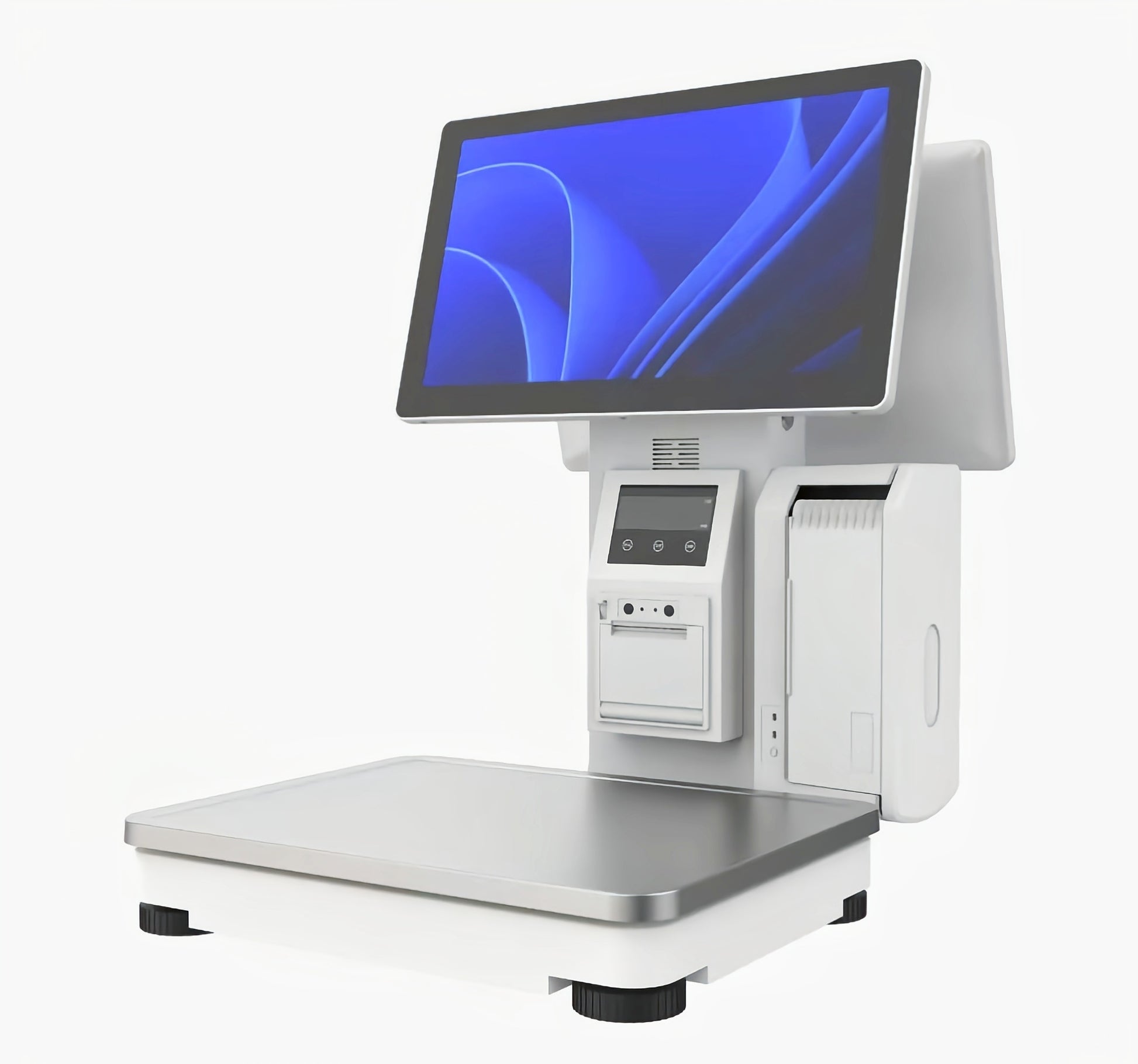 8 Inch Screen Scale NB-ES8 15.6inch Electronic Weighing Scale built label printer Touch Sc ...
