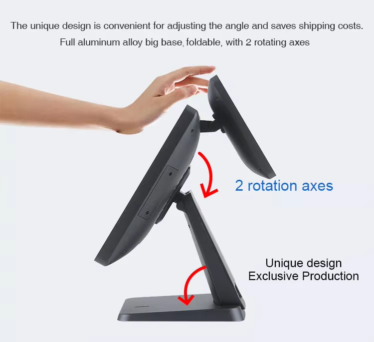 NB-POS730 All in One 15 Inch Pos System Win 10 Touch Screen Cash Register