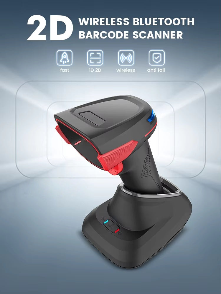 NBBS-W35B High Pixel 1D/2D Wireless Barcode Scanner