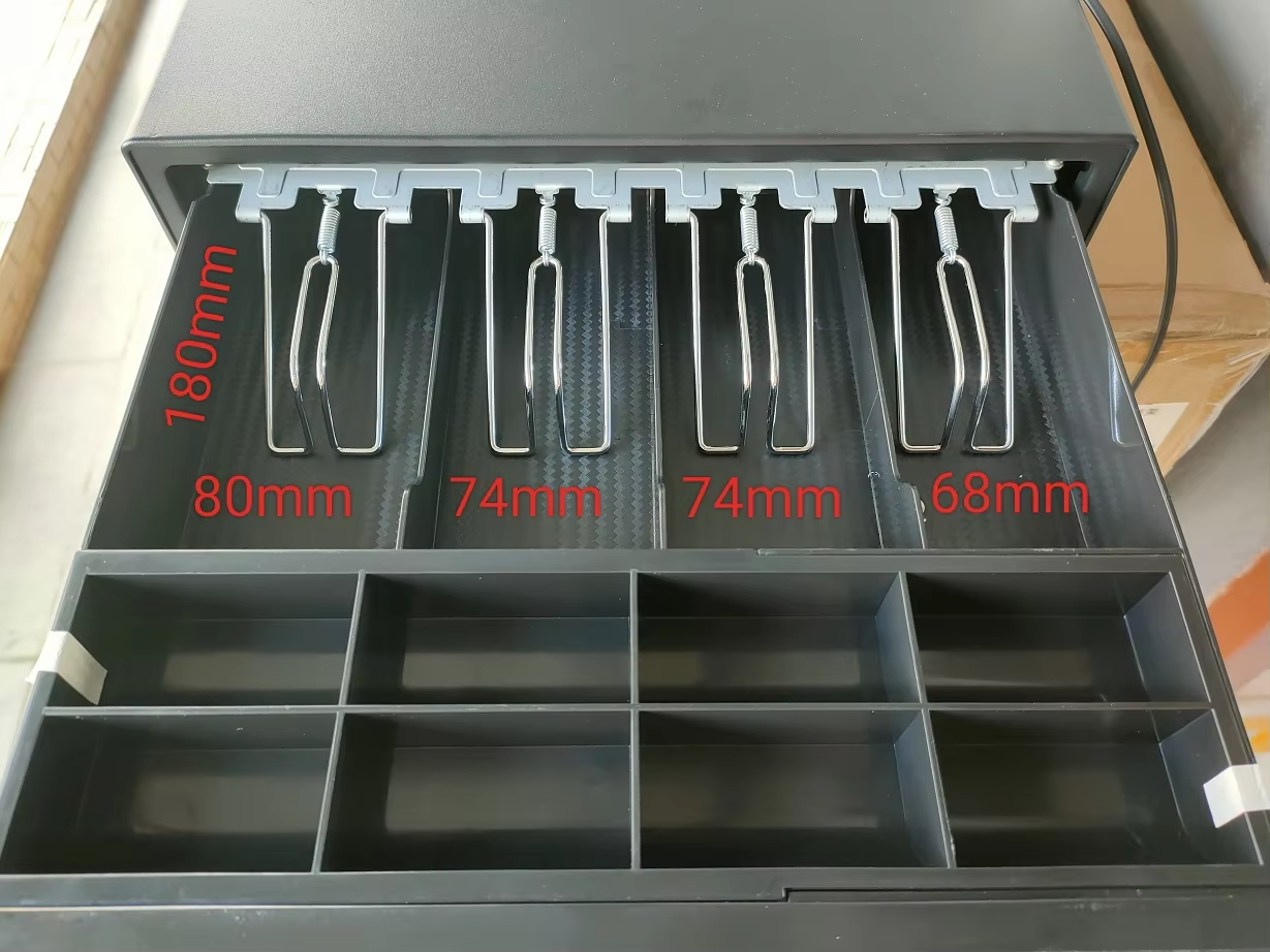 NBCD-410 High Quality 410mm Width Electronic Metal Cash Drawer