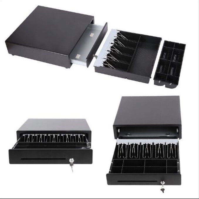 NBCD-410 High Quality 410mm Width Electronic Metal Cash Drawer