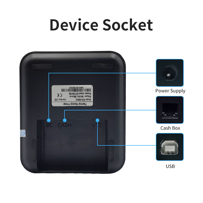 NBTP-5890 58mm High Speed POS Thermal Receipt Printer