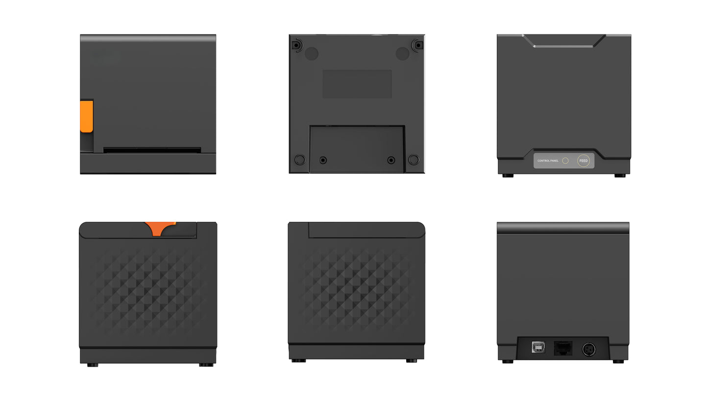 NBTP-8010 80mm Bill Receipt Printer USB+LAN Direct Thermal Printer