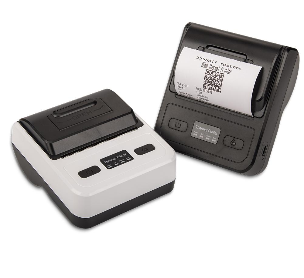 NBTP-M801 Mini Portable Thermal Printer with High Speed clear