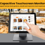TM-1501B 15.1-inch Capacitive Touch Screen POS LED Monitor